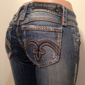 **NWOT Rock Revival Alanis 5 Bootcut jeans sz 27
